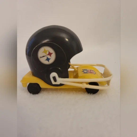 Vintage Pittsburgh Steelers NFL AFL helmet buggy cart - Picture 1 of 7